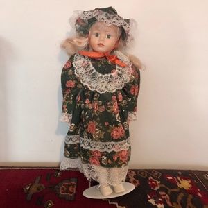 Porcelain Doll - including stand